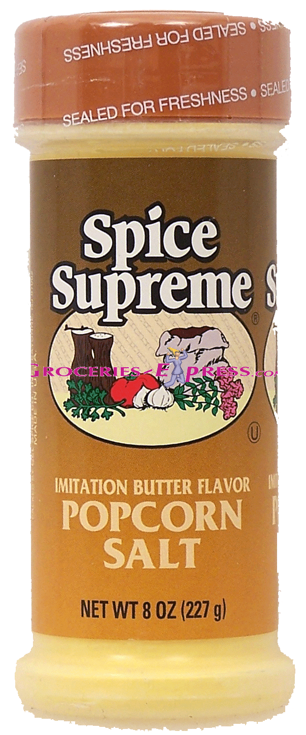 Spice Supreme  popcorn salt, imitation butter flavor Full-Size Picture